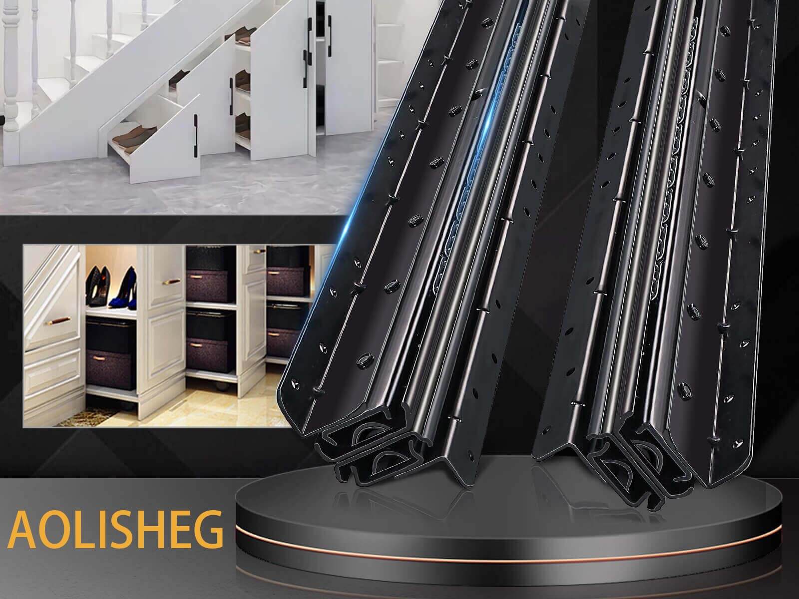 Bottom Mount Drawer Slides