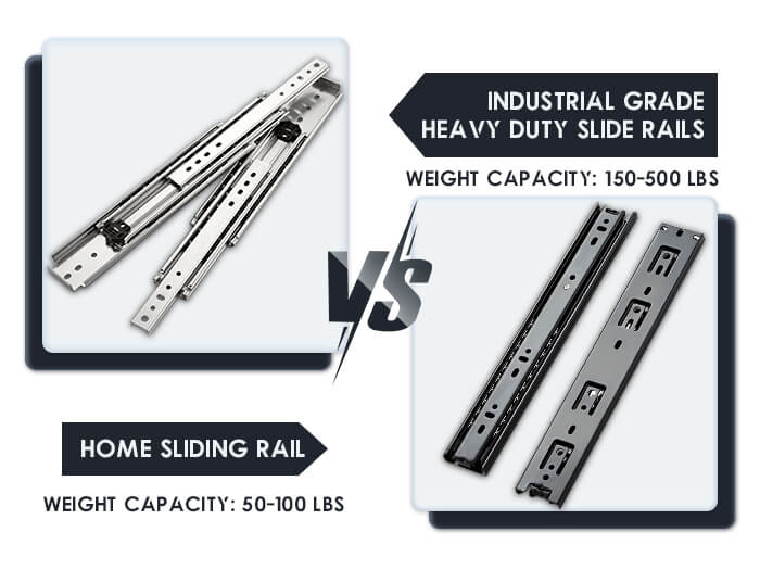 What is the Difference Between Heavy Duty and Regular Drawer Slides?