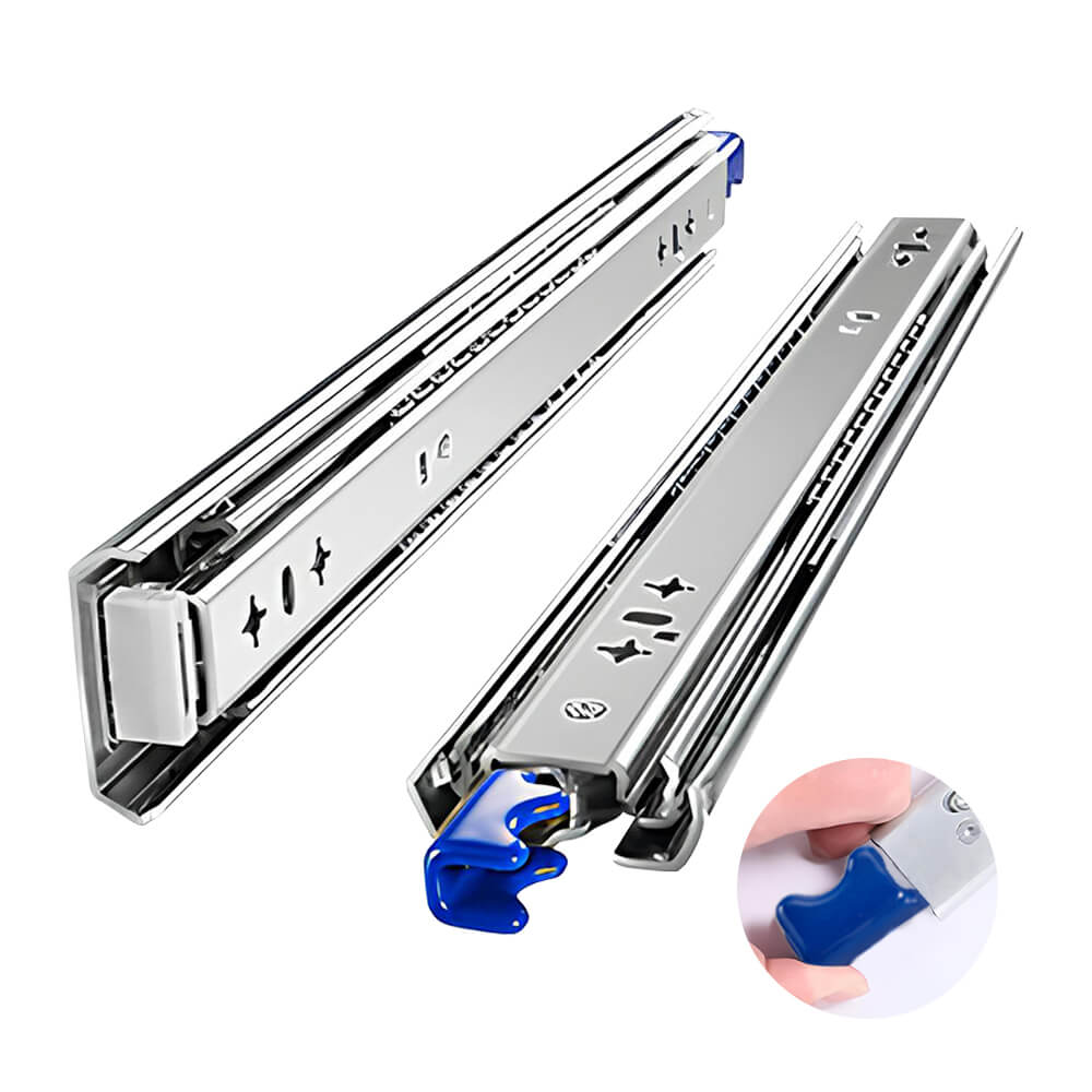 DIY Heavy Duty Detachable Locking Drawer Slides