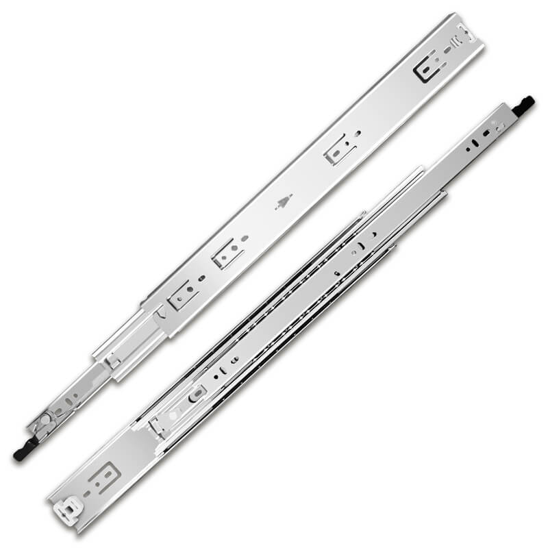 12 Inch Heavy Duty Drawer Slides With Lock - 150 Lbs Capacity Full Extension Ball Bearing Rails