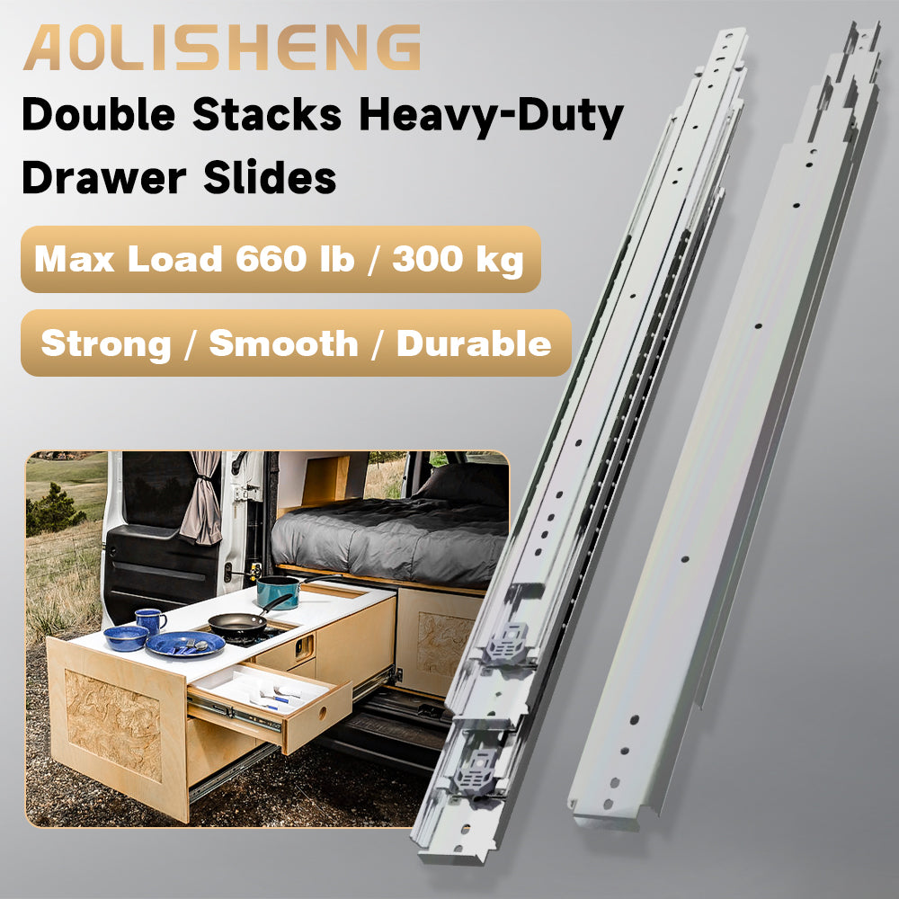 Heavy Duty Drawer Slides Explained: Types, Load Ratings, and How to Choose