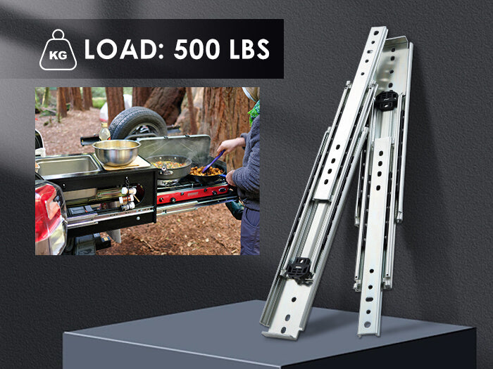 Heavy Duty Drawer Slides 500 Lbs