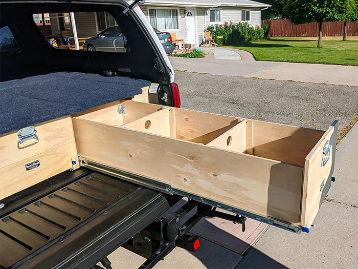 How to release locking drawer slides