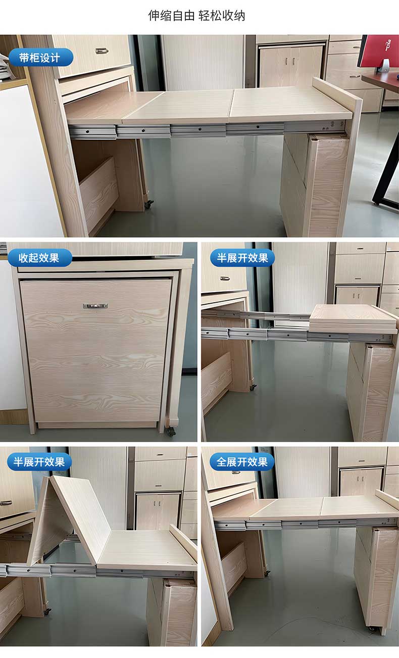 AOLISHENG Hidden Multi-Section Aluminum Drawer Slides Rail, Ultra-Long Telescopic Folding Flat Push Guide for Cabinet Bar Counters——50Pairs（Minimum Order Quantity）
