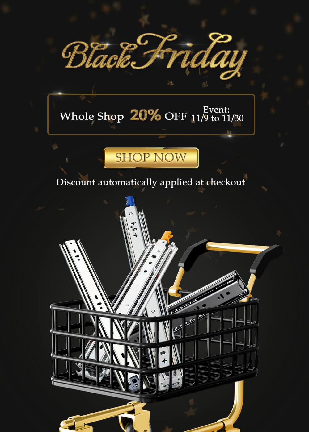 Black Friday Deals AOLISHENG Whole Shop 20% OFF
