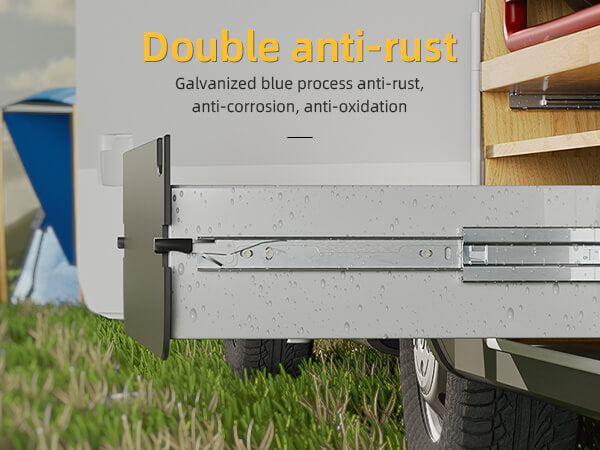 Heavy Duty Slides Double Anti Rust