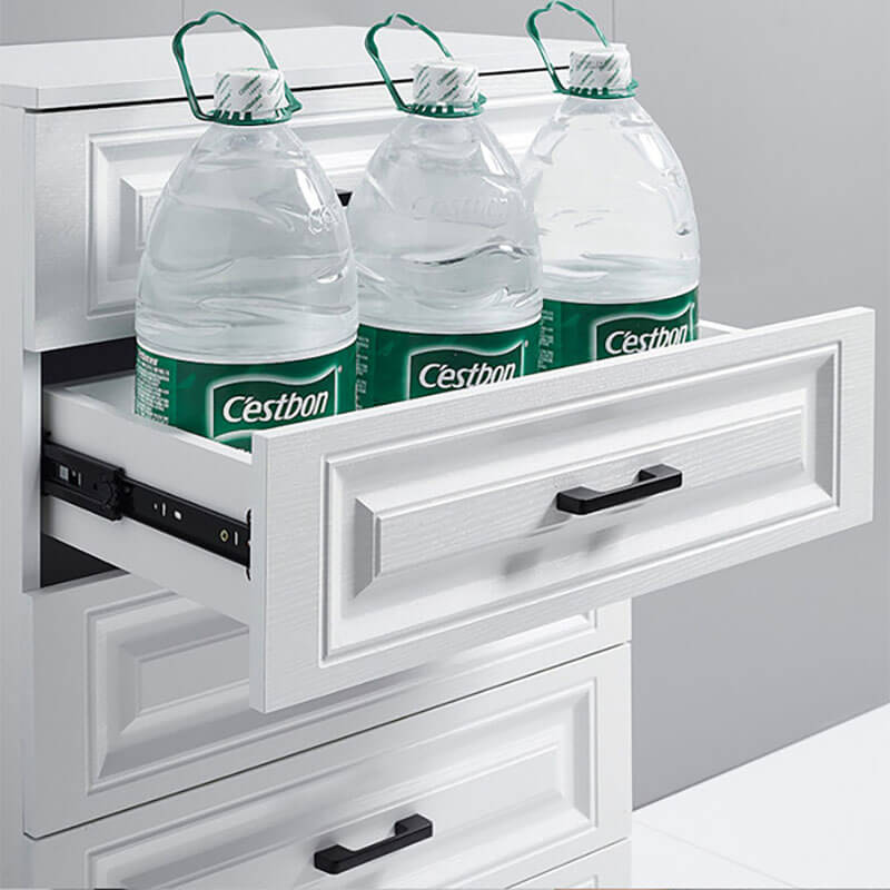 Side-mounted drawer slides