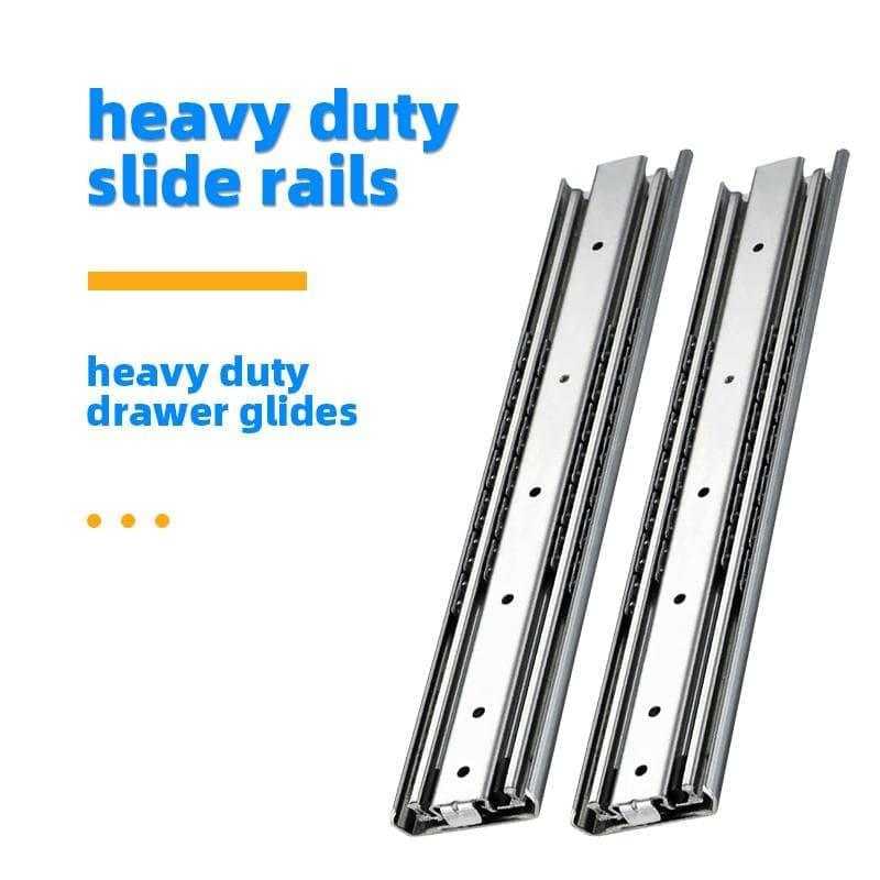 1Pair AOLISHENG Heavy Industrial Drawer Slide Rail A2071
